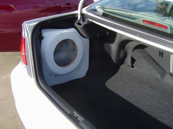 Toyota camry subwoofer box