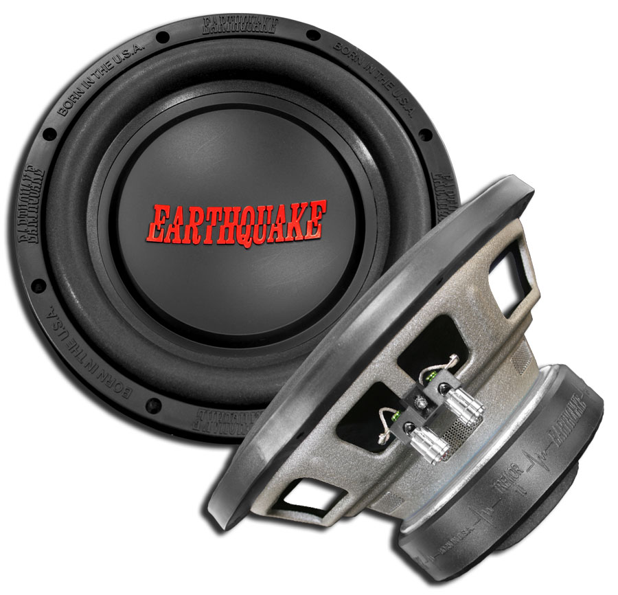 Earthquake TremorX 10/12/15 Inch Subwoofer