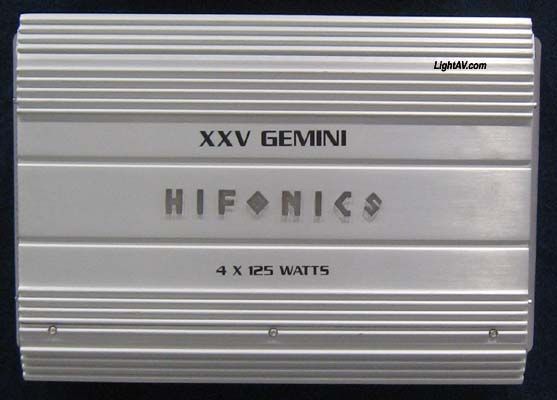 Hifonics XXV-Gemini  4 X 125 W RMS at 4 Ohm Amplifier