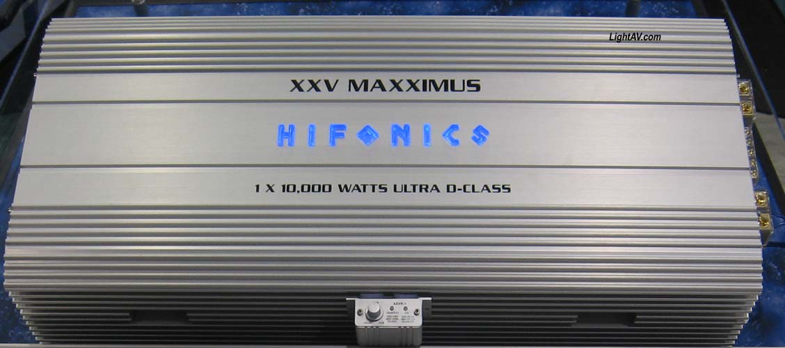 Hifonics XXV-Maxximus Class D 10000 Watt RMS at 1 Ohm Mono Amplifier