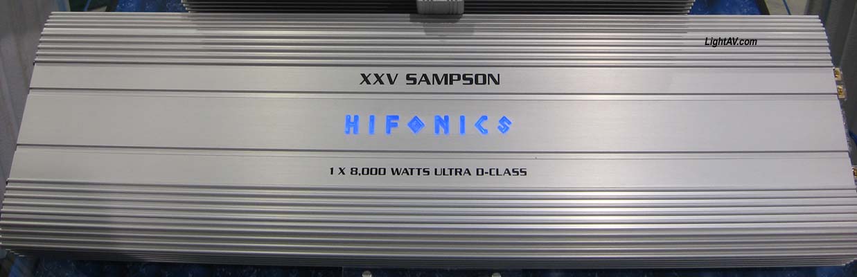 Hifonics XXV-Sampson Class D 8000 Watt RMS at 1 Ohm Mono Amplifier