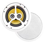 Pinnacle KDVC-600 6 1/2" 100-watt 2-Way Dual Voice Coil In-Ceiling Speaker